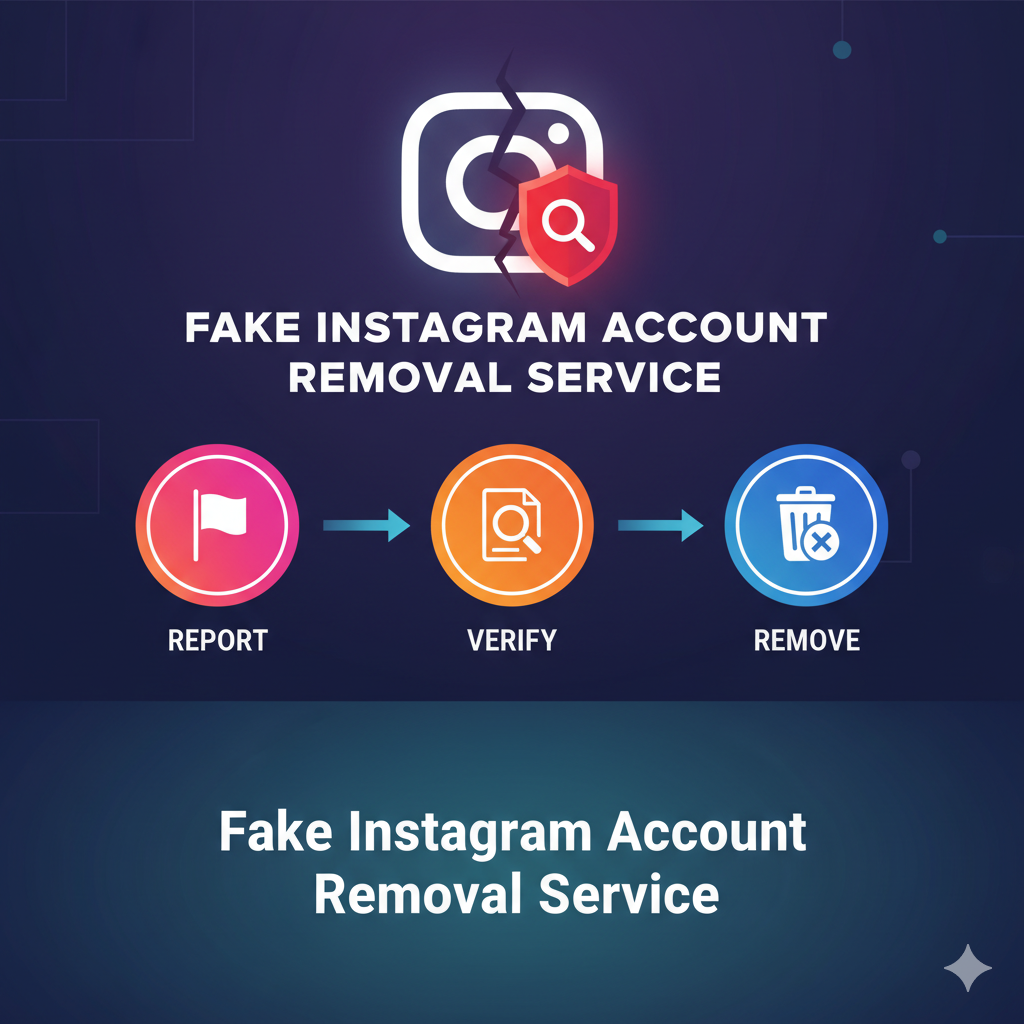 Reporting a fake or impersonating account so a squatted Instagram username can free up